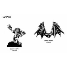 1995 Dark Elf Harpy Marauder Miniatures 73021/4 - metal